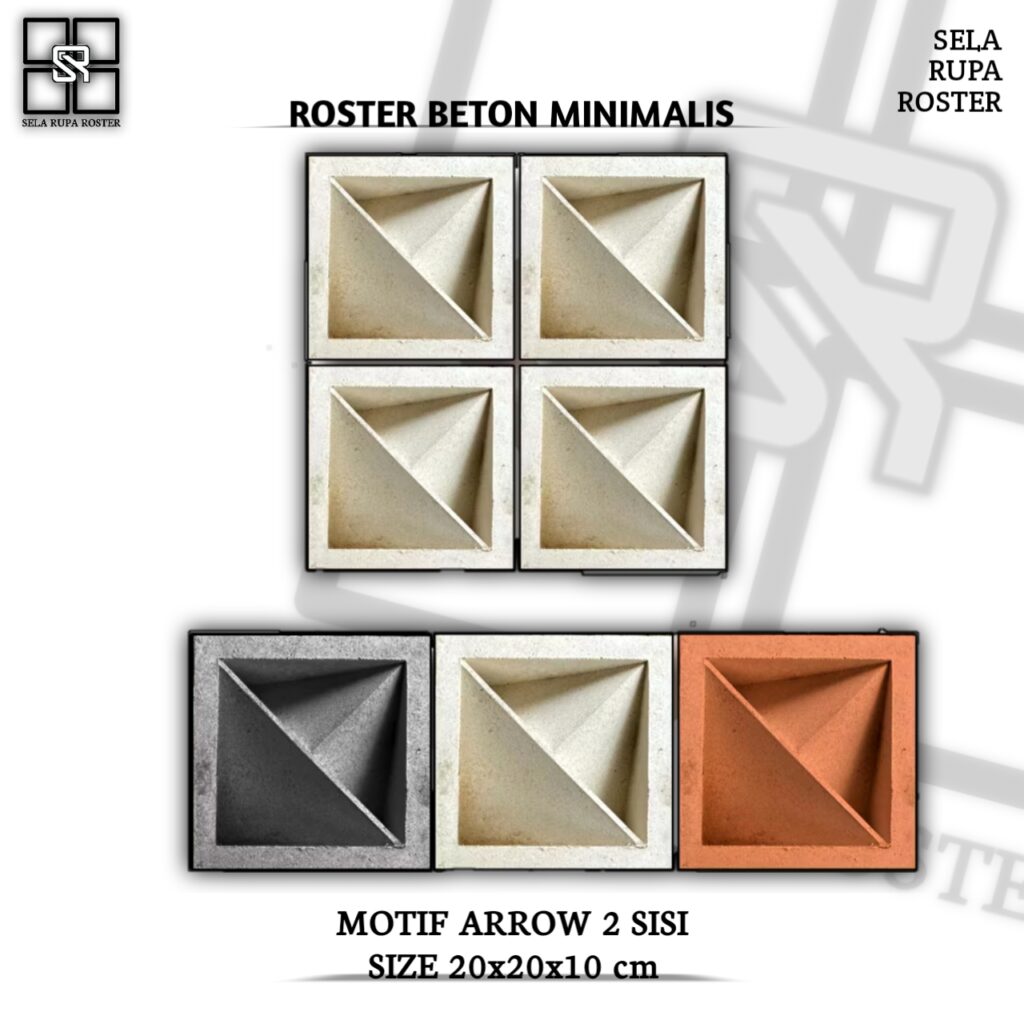 motif arrow 2 sisi
