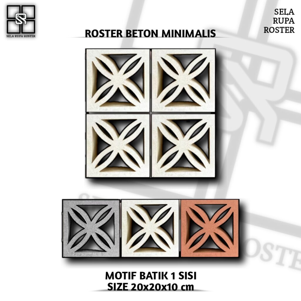motif batik 1 sisi
